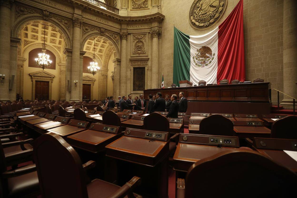 Camara legislativa mexicana